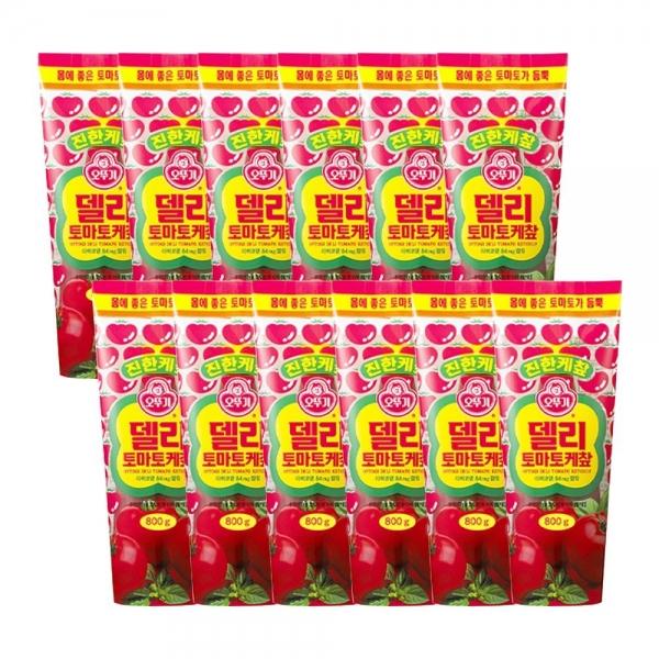 델리 토마토 케찹 800G 12개