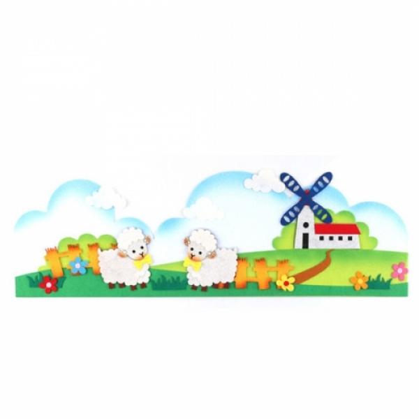 12000 펠트 양풍차울타리