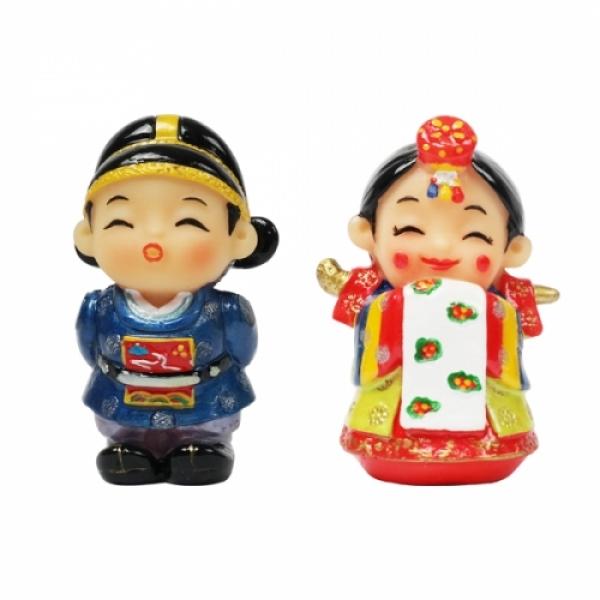 민속인형 신랑신부