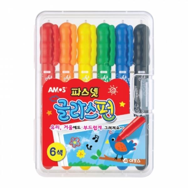 6000파스넷 글라스펀 6색
