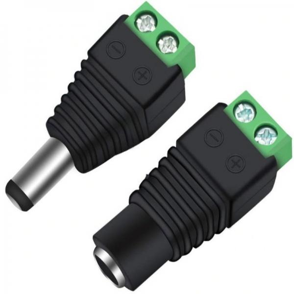 잭소켓 커넥터 CCTV LED