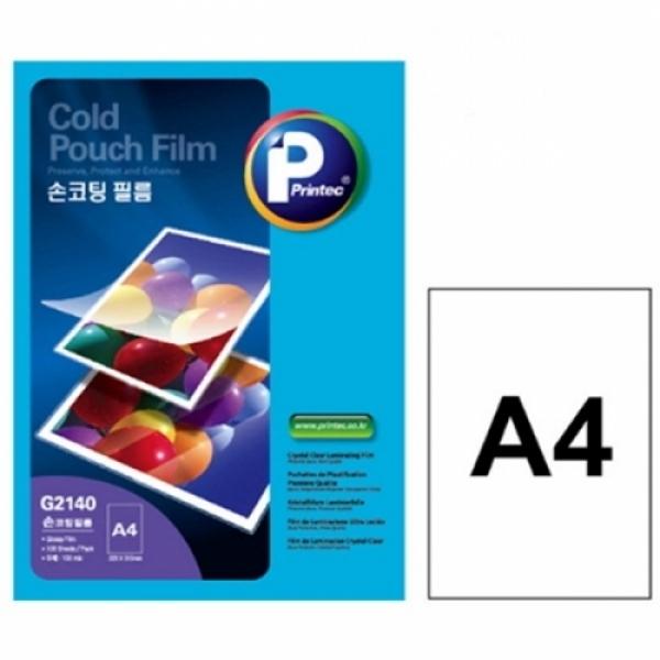 프린텍 A4 손코팅지 G2140 (100매)]코팅지/손코팅지/코팅용지/a4코팅지/a3코팅지/코팅기