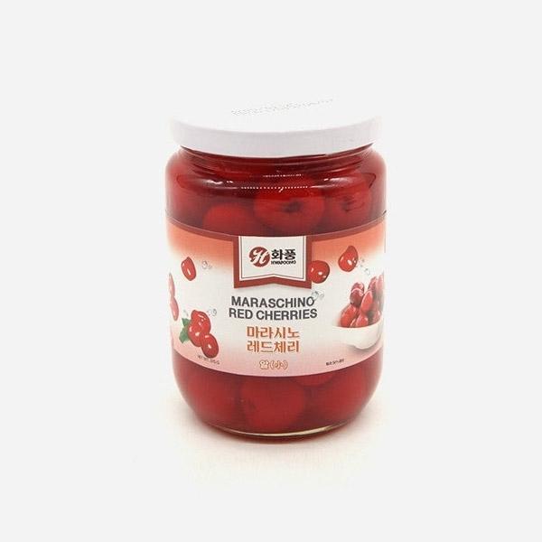 화풍 마라시노 꼭지없는 레드체리 375g