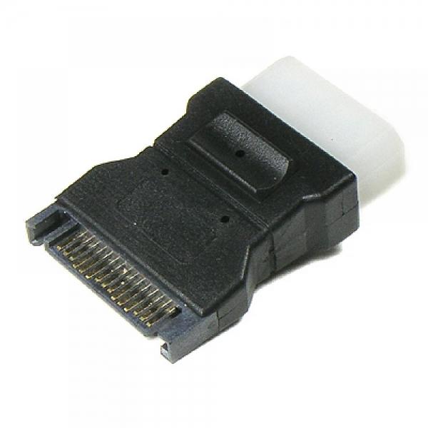 Coms SATA 전원 변환 젠더 IDE 4P M SATA 15P M G2894