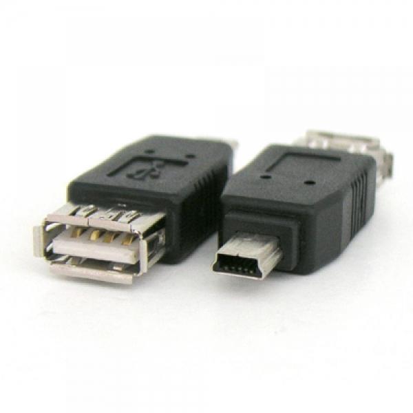 Coms USB 2.0 Type A젠더 미니 5핀(mini 5Pin)(M) USB A타입(F) G2377