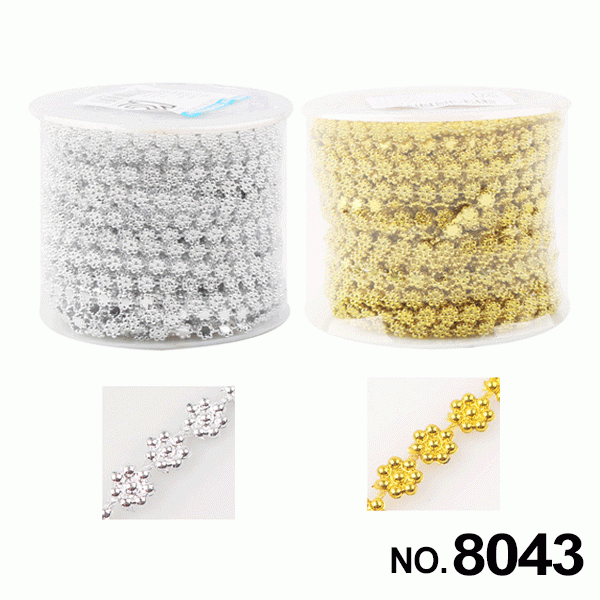 7500 롤체인줄 8043 금색