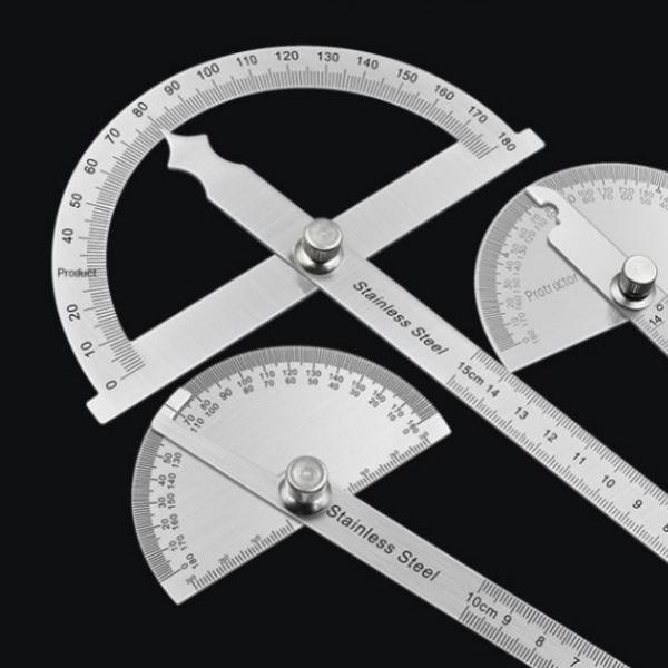 디자인 목공용 멀티 각도기 자 2in1