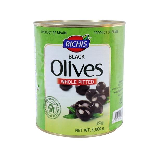 리치스 블랙올리브 홀 3kg