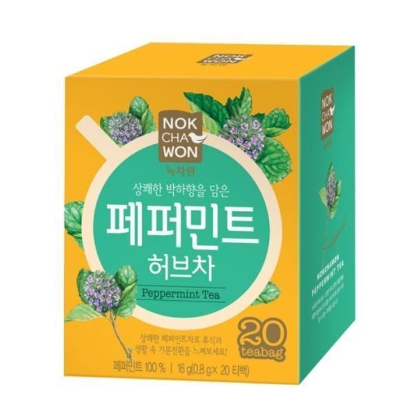 페퍼민트 허브차 0.8gx20T 녹차원