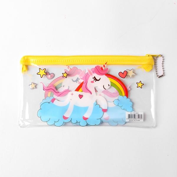 봄봄 캐릭터 파우치 10p pvc 슬라이드 방수파우치