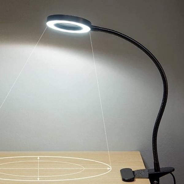 USB 조명 스탠드 LED 확대경
