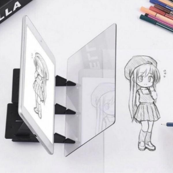 드로잉 스케치 헬퍼 핸드폰 그림 따라그리기 태블릿 반사판 diy그림그리기