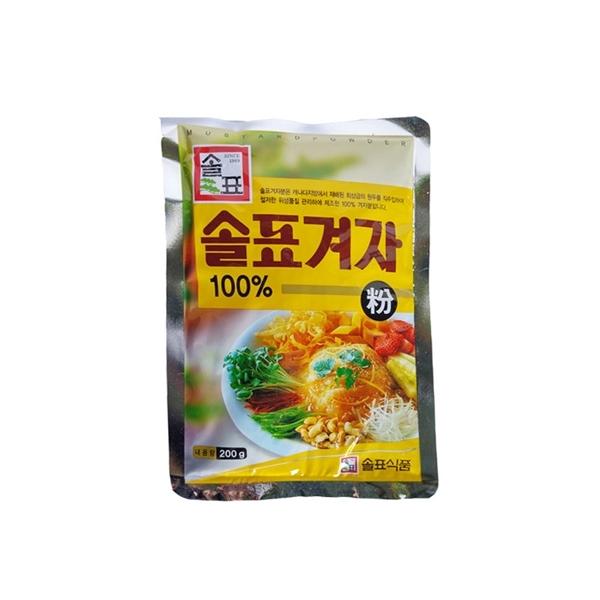 요리 겨자분 가루 200g 솔표