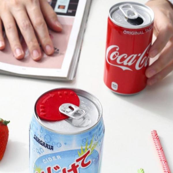 김빠짐 방지 탄산 음료 마개 뚜껑 캔마개 캔뚜껑
