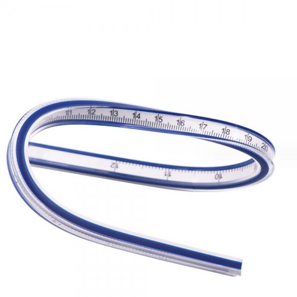 곡선자 제도 도면 재단 그리기 곡선눈금자 60cm