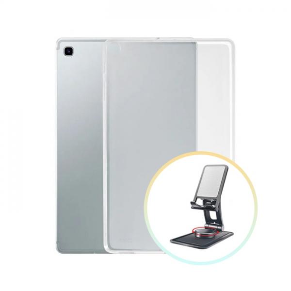 갤럭시탭S7 플러스 젤리 케이스+360도 거치대