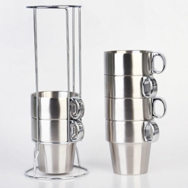 스텐머그컵 6P
