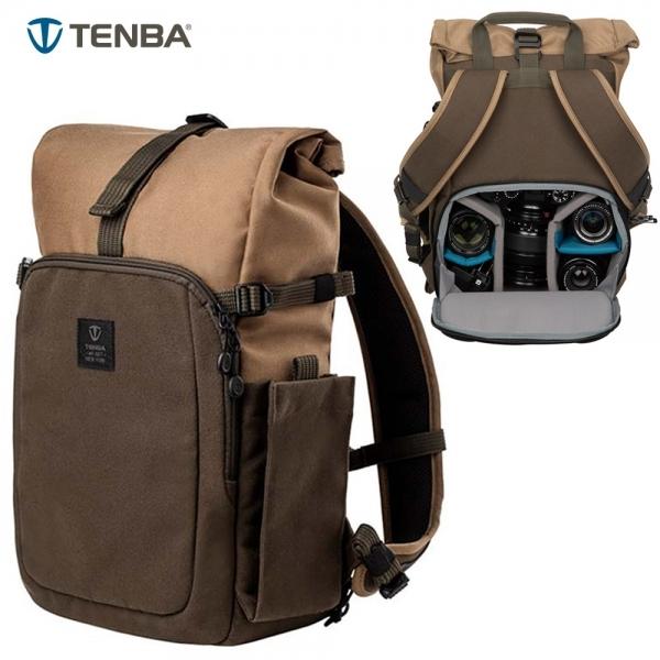 TENBA 사진작가 카메라 가방 백팩 Fulton v2 10L Tan Olive (637-731)