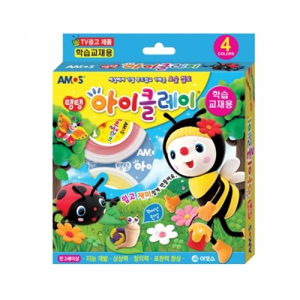7000 탱탱아이클레이18g4색경량점토