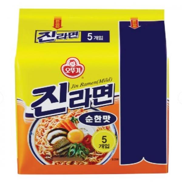오뚜기 진라면 순한맛 5개입x3