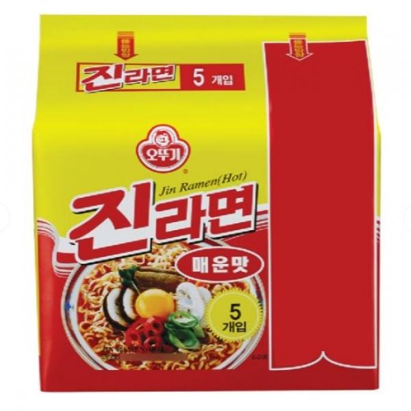 오뚜기 진라면 매운맛 5개입x3