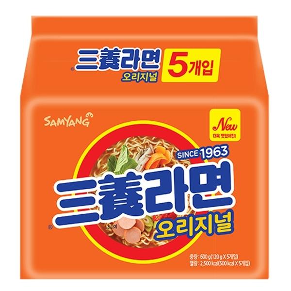삼양라면 5개입x3