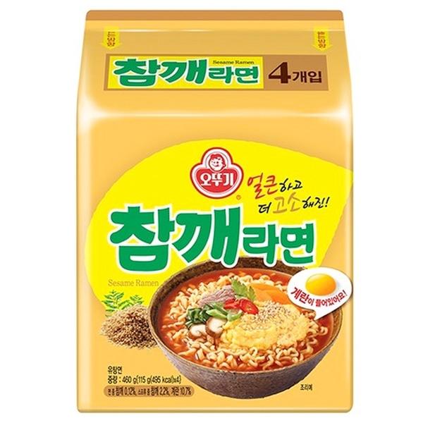 오뚜기 참깨라면 4개입x3