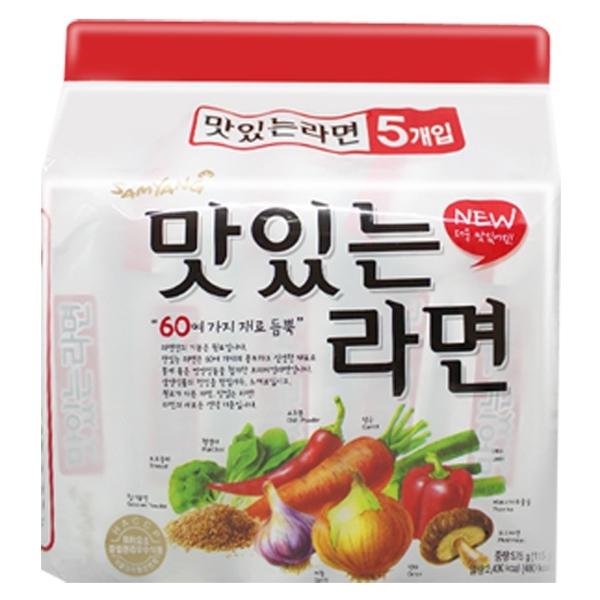 삼양 맛있는라면 5개입x3