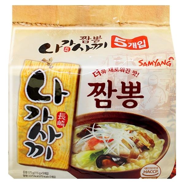 삼양 나가사끼짬뽕 5개입x3