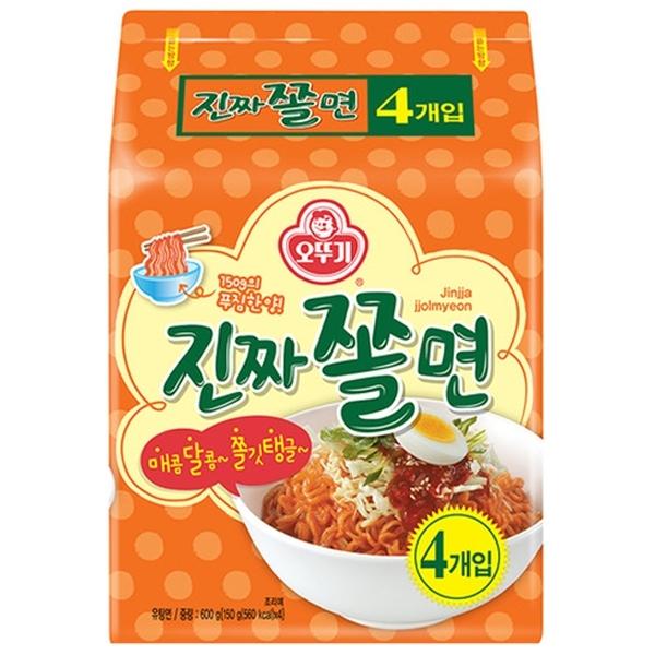 오뚜기 진짜쫄면 4개입x3