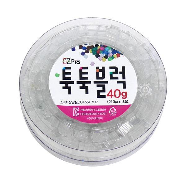 글로벌이지 이지 툭툭블럭 리필 40g (투명)