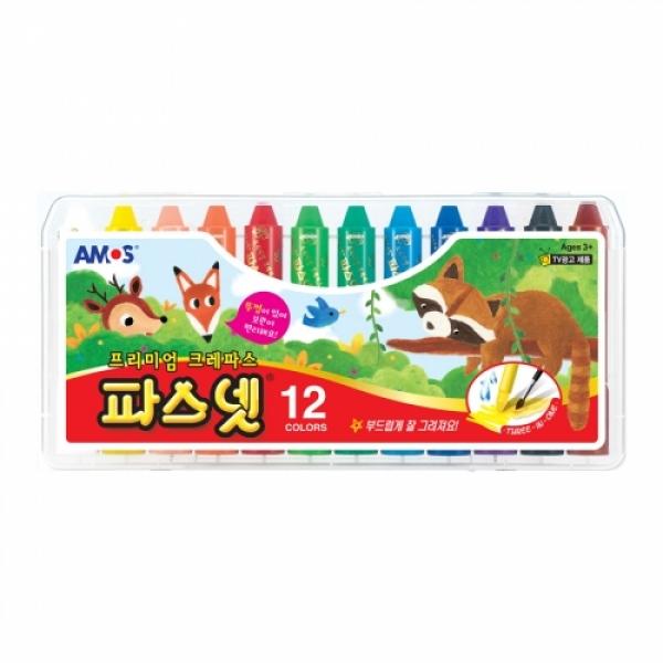 9000 프리미엄크레파스파스넷12색