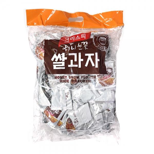 크리스피 허니눈꽃 쌀과자 대용량 간식 920g