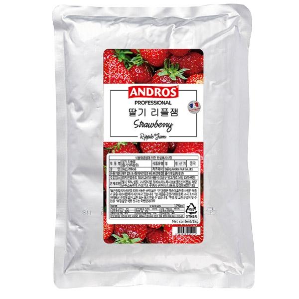 앤드로스 딸기 리플잼 1kg