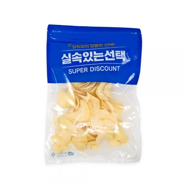 실속형 지퍼백 카사바칩 120g  실속있는 스낵과자 신콩칩 돼지감자