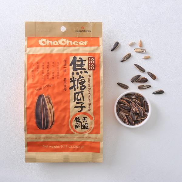 중국 챠챠 해바라기씨 카라멜 260g 간식 음식 차차