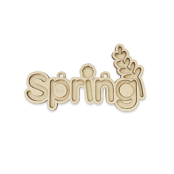 우드 레터링 10종 - SPRING