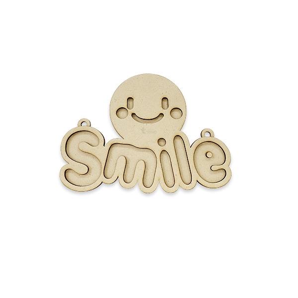 우드 레터링 10종 - SMILE