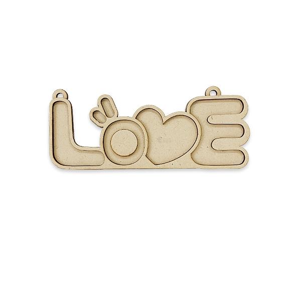 우드 레터링 10종 - LOVE