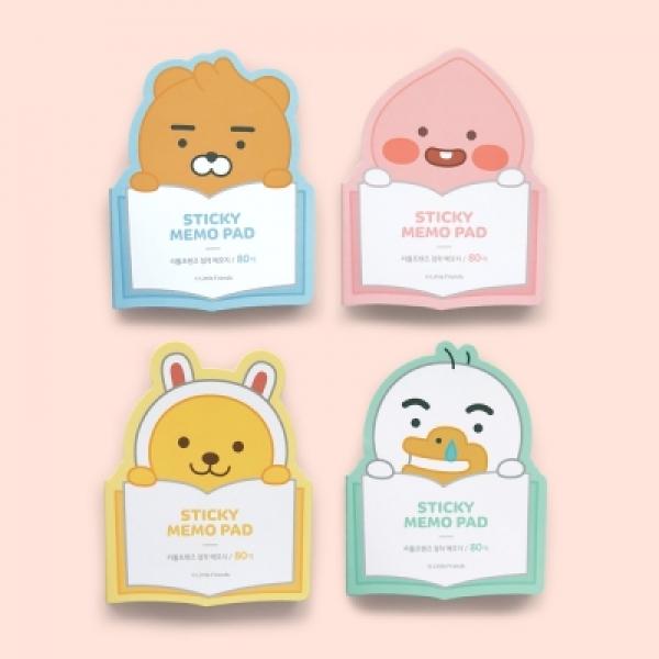 카카오 리틀프렌즈 형태메모지
