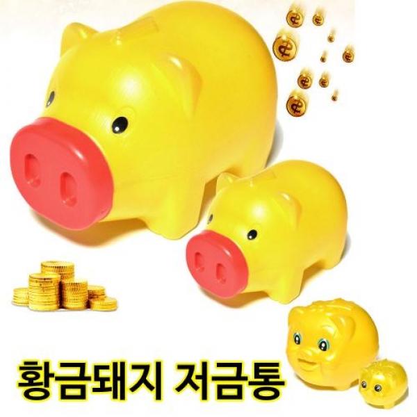 국내산 황금돼지 저금통 신학기선물 피그뱅크 돼지저금통 다양한사이즈