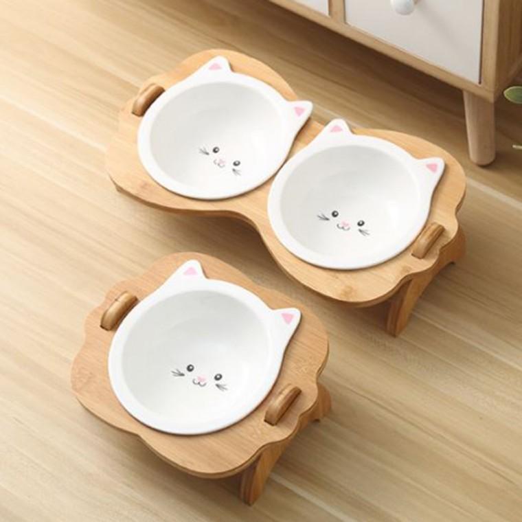 반려동물 아름드리 도자기 밥그릇