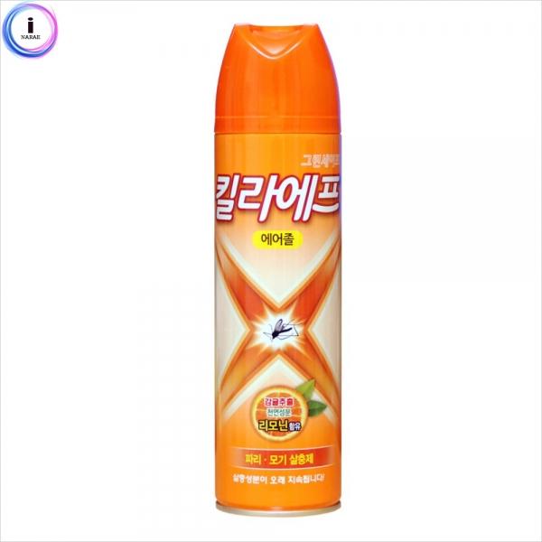 d09 그린세이프에어졸킬라에프400ml 오렌지향 54305 1개