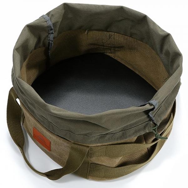 캠핑문 고강도 캔버스 다용도 더치오븐 코펠 캐리백