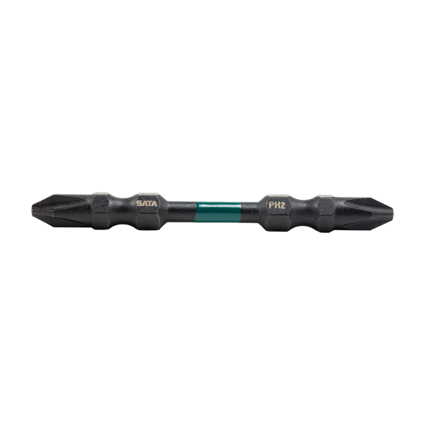 육각 더블엔드 임팩 비트 1 4  65MM (10PCS) #2 #2-59802