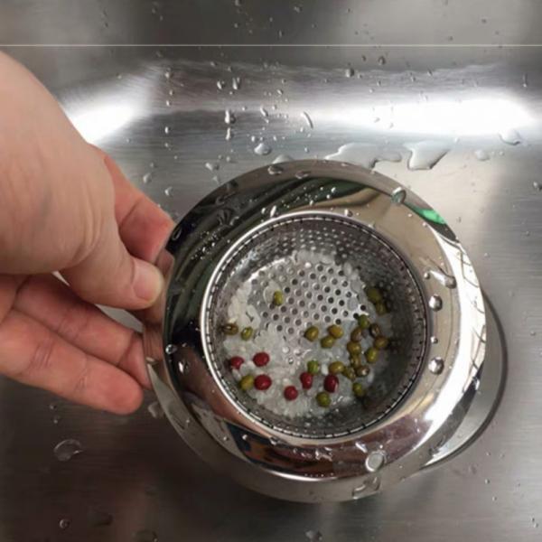 싱크대거름통 하수구 배수구 트랩 음실물쓰레기망