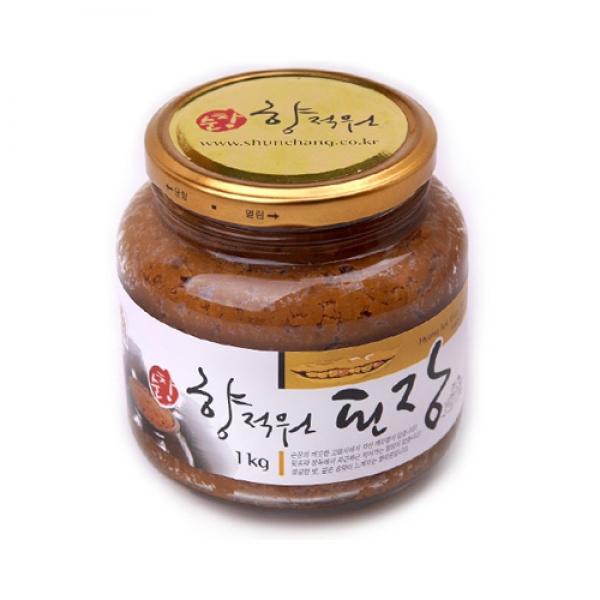 재래된장 1kg (유리병)