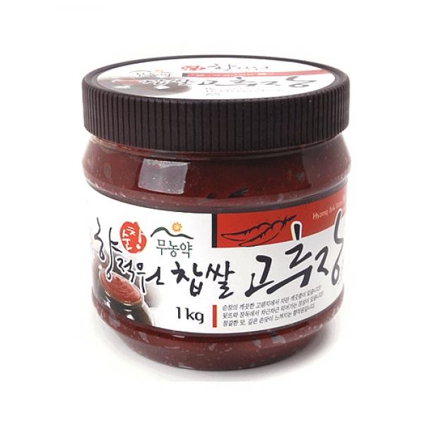 찹쌀고추장 1kg (PET용기) (무)