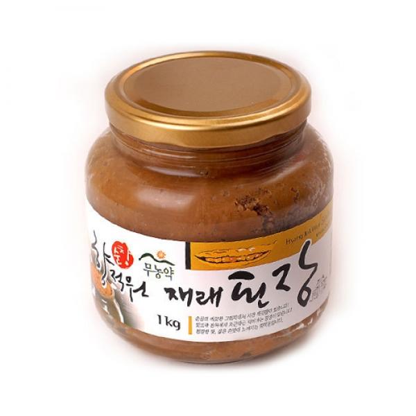 재래된장 1kg (유리병) (무)