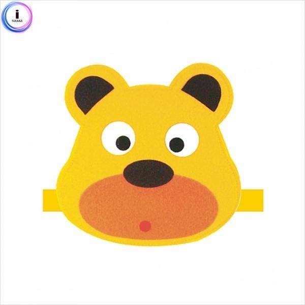 h50 동물머리띠 B세트-곰